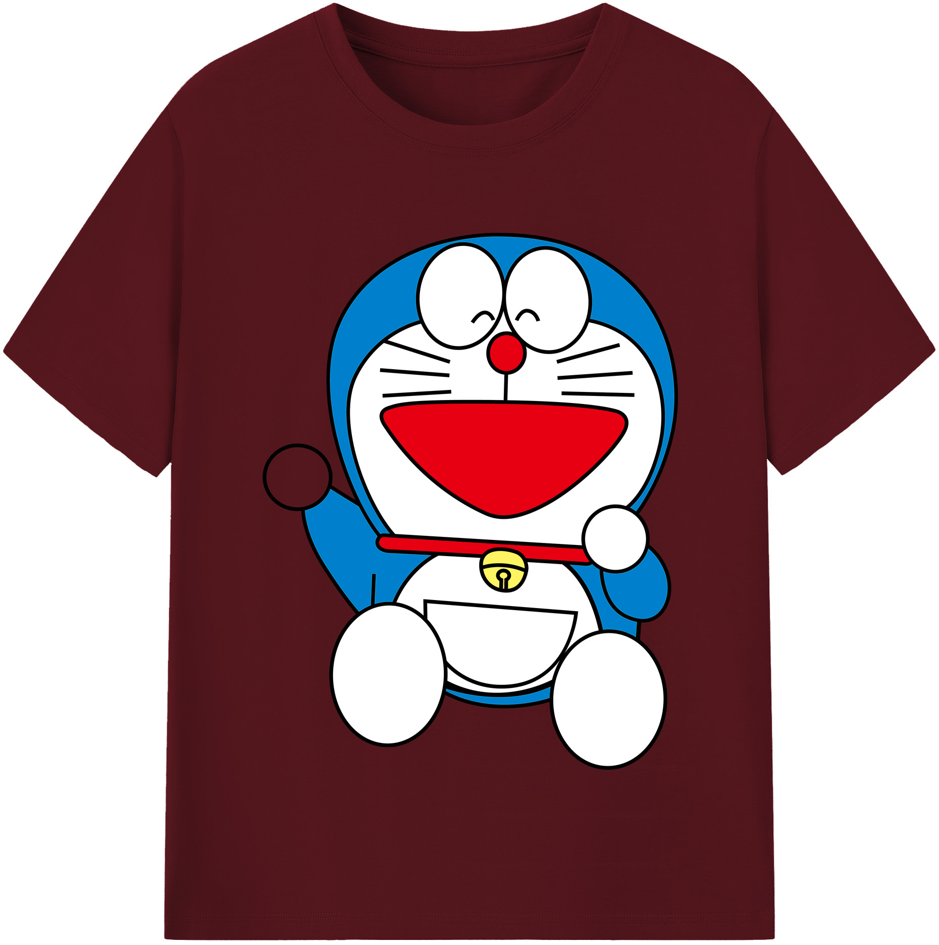 （画像用） ドラえもん Doraemon 綿100％半袖Tシャツ（フロントプリント）